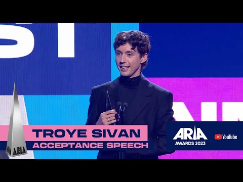 Troye Sivan - WINNER 2023 ARIA Award - Best Solo Artist