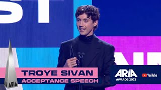 Troye Sivan - WINNER 2023 ARIA Award - Best Solo Artist