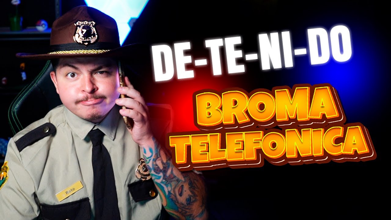 BROMAS TELEFONICAS con el TENIENTE “Herrada” 👮🤫🚨