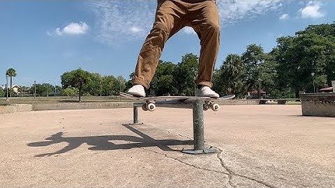 Practicing FRONTSIDE LIPSLIDES