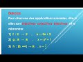 Exercice corrig  applications injectives surjectives et bijectives