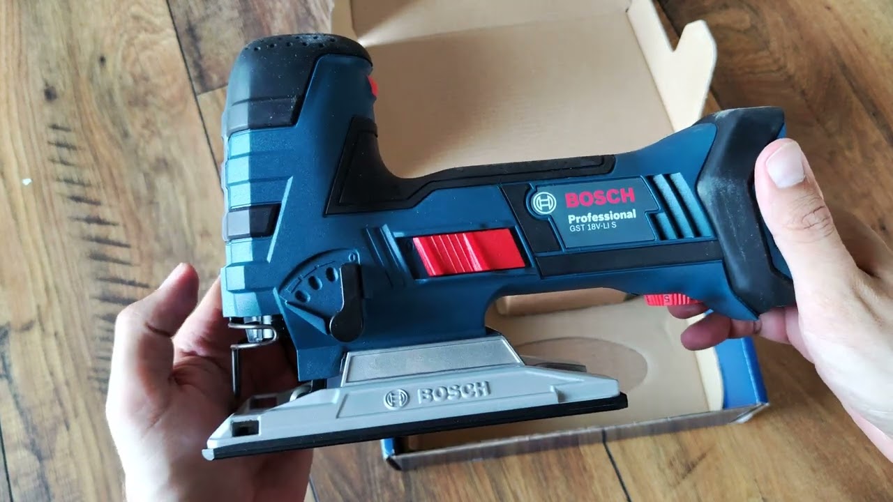 Unpacking / unboxing test cordless cut and Grind Bosch Easy