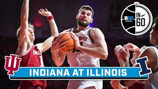 Indiana at Illinois | Feb. 16, 2026 | B1G Basketball in 60