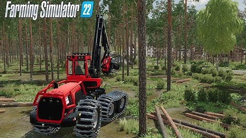 FS22 | Komatsu 951 | Logging | New Map 🌲 Logging of forest care 🌲