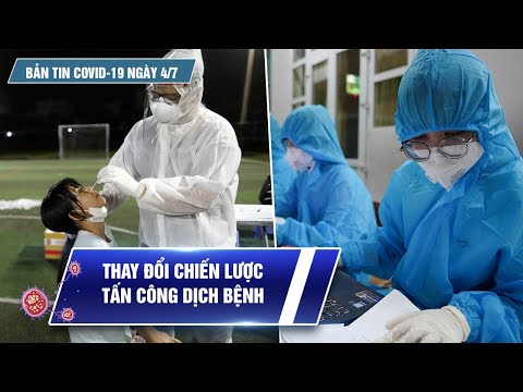 Video Bản tin Covid-19 ngày 4.7: Bất an vì ca bệnh ở TP.HCM... - youtube