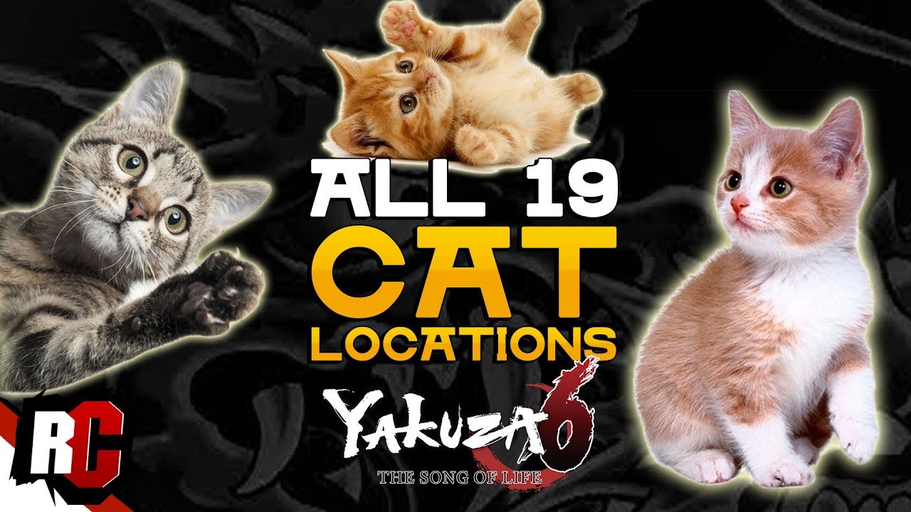  YAKUZA  6  All 19 CAT  Locations Completing the CAT  CAFE  