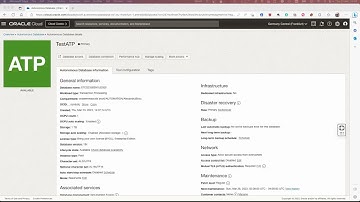 Oracle Cloud Infrastructure   How to create an Autonomous DB and connect using Online SQL Developer