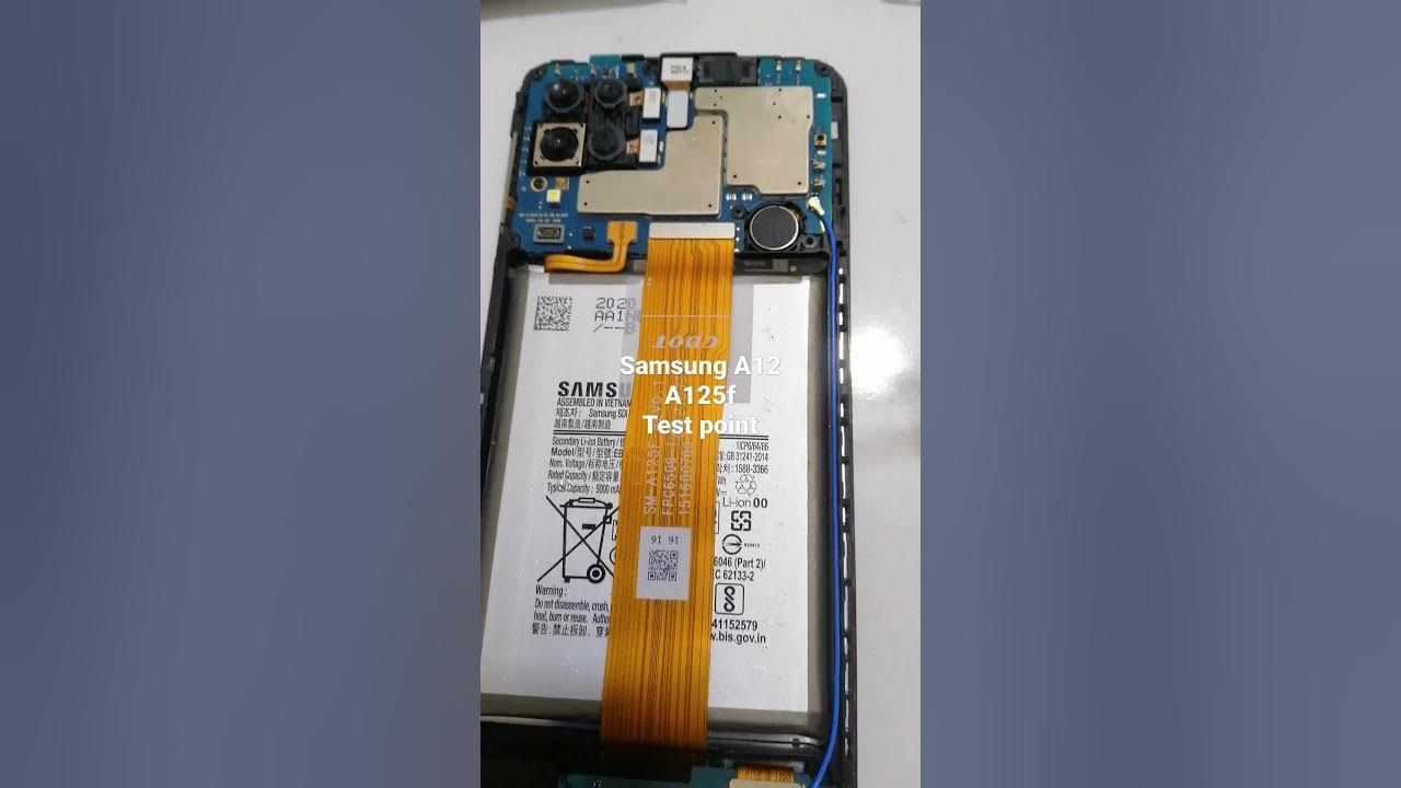 samsung A12 _A125f test point YouTube