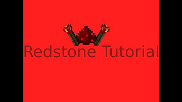 Redstone tutorial Ep. 1 The Basics (New redstoners)