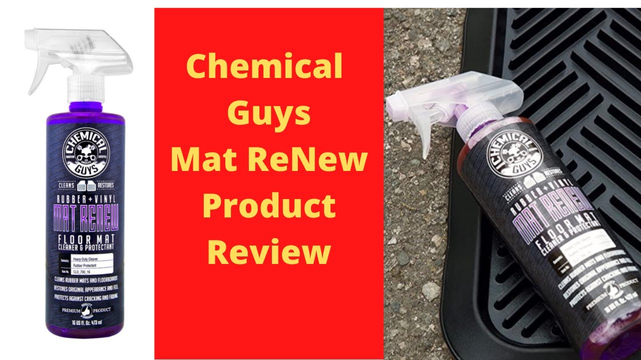 MAT RENEW RUBBER + VINYL FLOOR MAT CLEANER AND PROTECTANT Product