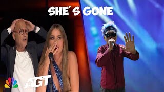 A Very Extraordinary Super Amazing Voice Singing She's Gone AGT Auditions