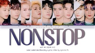 NCT 127 (엔시티 127) - 'NonStop' Lyrics (Color Coded_Han_Rom_Eng)
