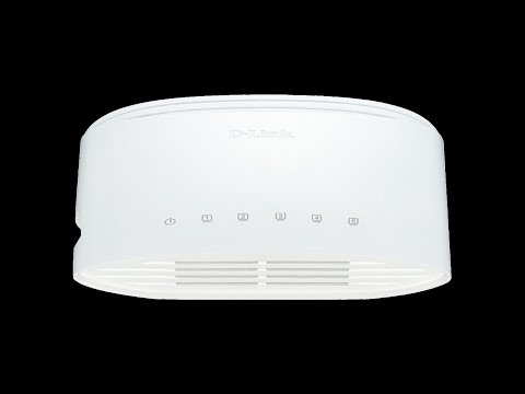D-LINK DGS-1005D 5-PORT ETHERNET SWITCH - UNBOXING