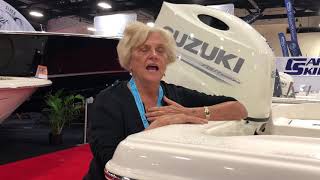 Dusky Sport Center Showcasing Carolina Skiff at FLIBS