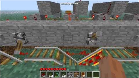 Minecraft - Minecart Storage System