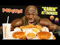 Popeyes chicken   karen vs  kali muscle