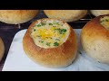 Quick and Easy Bread Bowls Recipe | Panera Style Bread Bowl(Instant Pot)| Bread Bowls for Soup