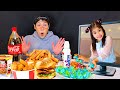 Mukbang Fire Spicy Noodle TTeokbokki Noddle チキン・地球グミ・スパイシーヌードル・ポテト・ハンバーガー！ by Quuu