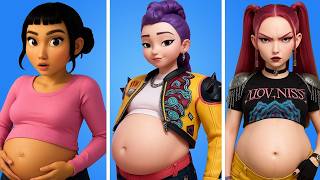 Pobre VS Rica VS Super Rica Caçadoras de Demônios KPop na Prisão 👶 Truques de Gravidez Geniais