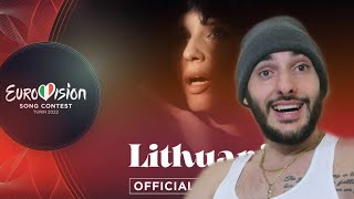 Monika Liu &quot;Sentimentai&quot; Reaction | Lithuania Eurovision 2022