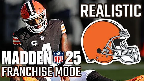 Rebuilding the Most HOPELESS Franchise in the NFL.  Madden 25 Cleveland Browns Realistic Rebuild