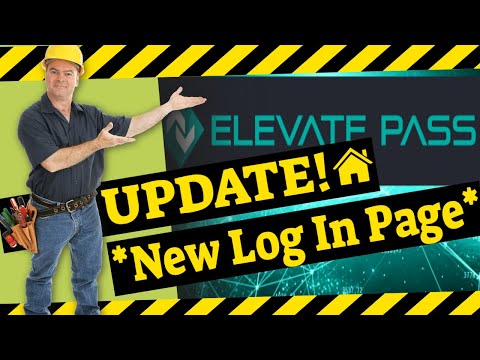 EXPLORATION #18: ELEVATE PASS - *UPDATE!* - New Log In Page To The Back Office!