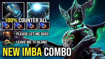 WTF 6Min Meteor Hammer Craziest Astral OD Combo 100% Counter Huskar & LC EZ 23Min GG Immortal DotA 2