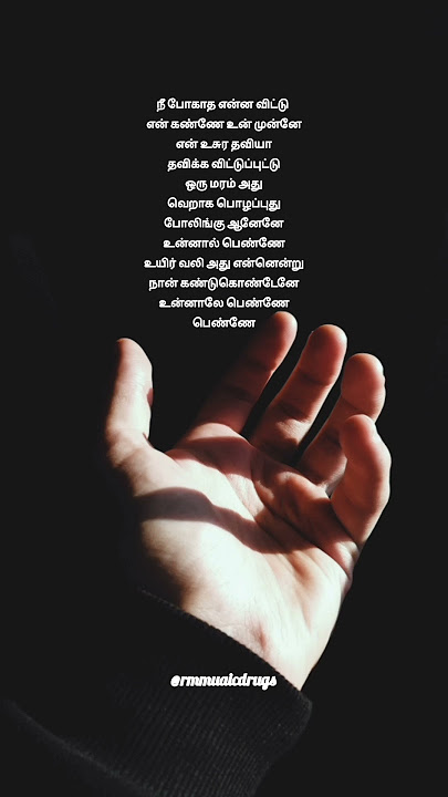 Nee Pogadha Enna Vittu🖤✨|Vikram vedha|Tamil love song status 💕@MusicDrugs-pf3kb