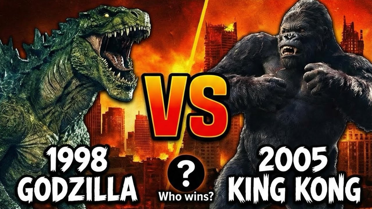 1998 Godzilla vs 2005 King Kong Part 1 