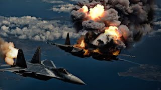 การโจมตีที่น่าสะพรึงกลัว! นักบินเครื่องบินขับไล่ F-35 ของสหรัฐฯ ยิงเครื่องบินขับไล่ SU-57 ของรัสเซีย