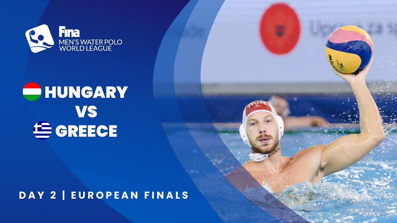 Re-Live Day 2 Mens Water Polo World League 2022 - European Finals HUNGARY - GREECE