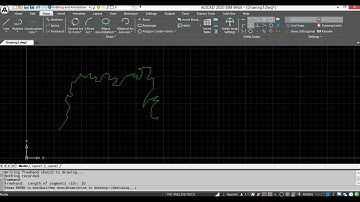ActCAD-Draw menu Freehand