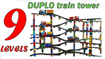 Duplo Train Tower - 9 Levels