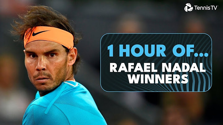 1 HOUR Of Rafael Nadal WINNERS! 🤩