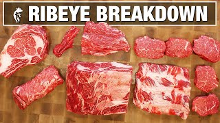 Techniques: Breaking Down A Whole Ribeye  Cheap Steak!