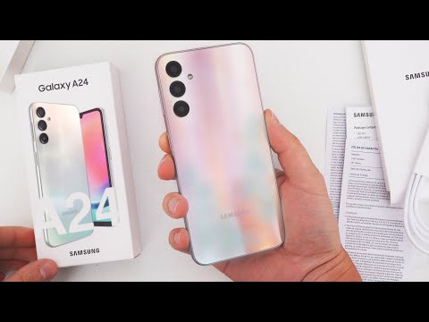 Samsung Galaxy A24 4G/LTE Unboxing & Hands-On! (Silver Metallic)