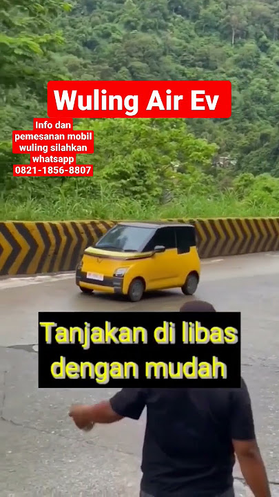 Wuling Air Ev Libas Tanjakan Sitinjau lauik ‼️Gassss