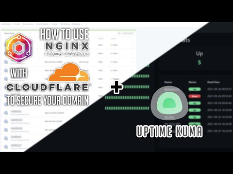 Secure Your Domain with NGINX Proxy Manager and CloudFlare (Including Uptime Kuma Demonstration)