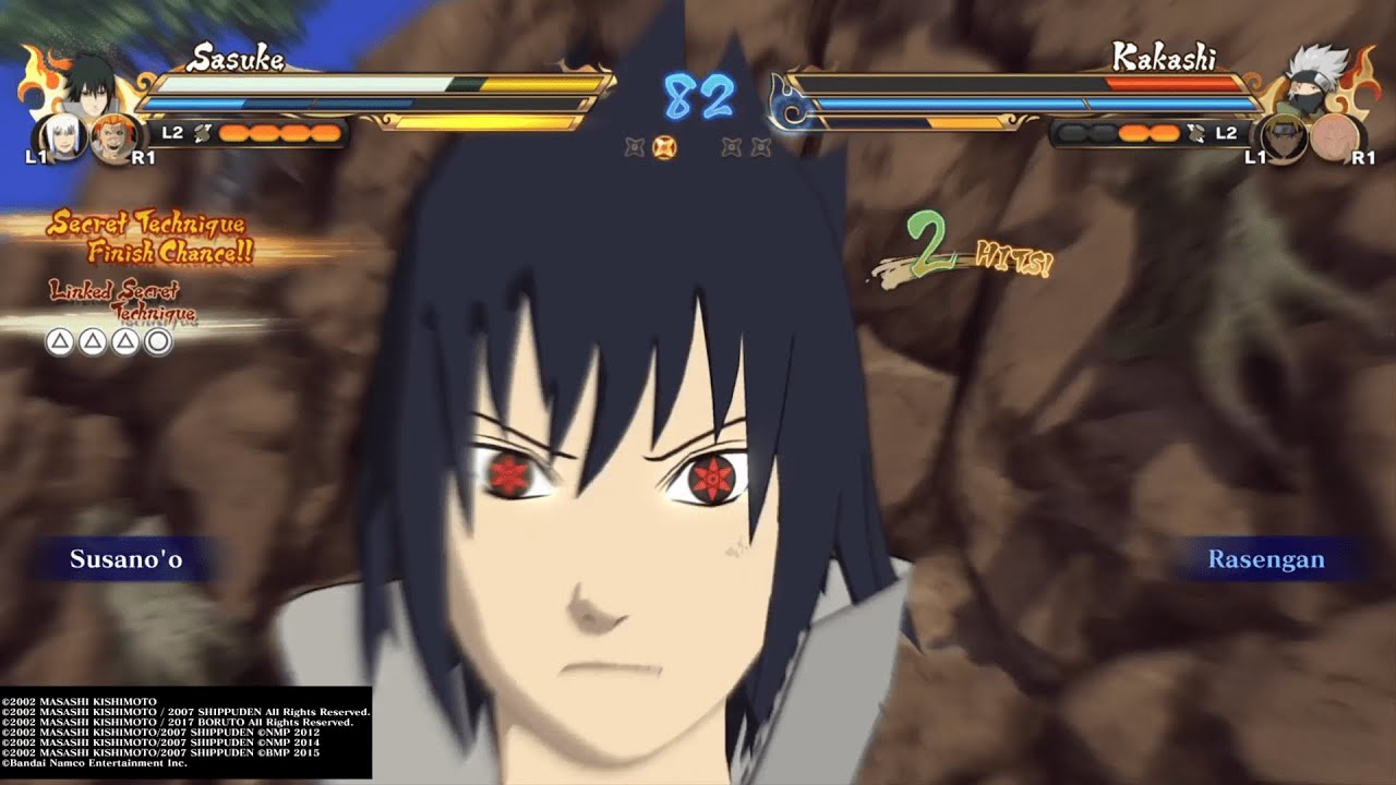 Sasuke vs Kakashi Naruto X Boruto Ultimate Ninja Storm Connections