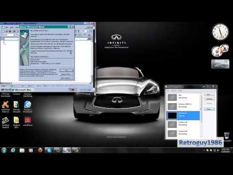 Running Windows 95 with Plus! in Microsoft Virtual PC 2007