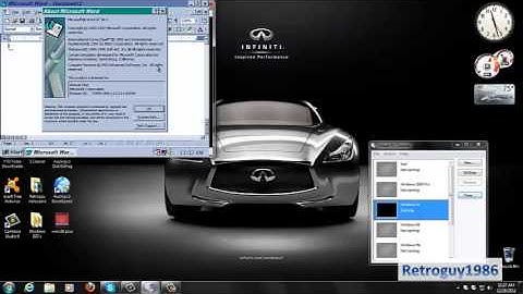 Running Windows 95 with Plus! in Microsoft Virtual PC 2007