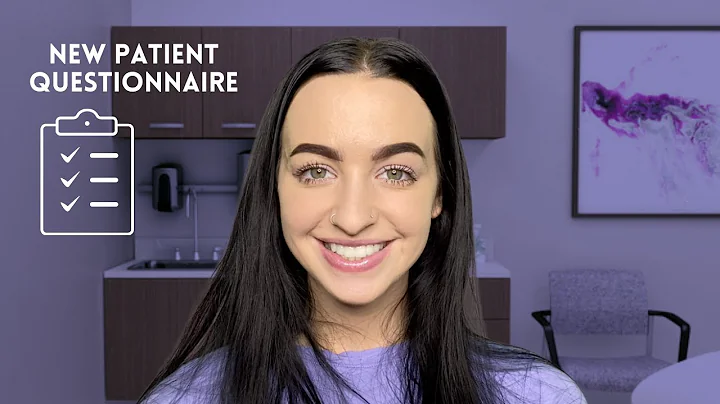 [ASMR] New Patient At Doctor&#039;s Office | Medical Questions, Typing