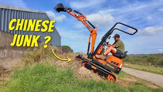 We had a Chinese Mini Digger Delivered - Is it really worth it?