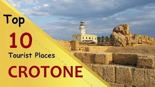 Crotone (things to do - places visit) top tourist placescity in
italycrotone is a port city calabria, southern italy. the monumental
castello...