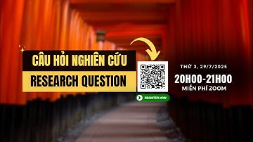 Bật mí về câu hỏi nghiên cứu | Research question | TS.BS.Vũ Duy Kiên