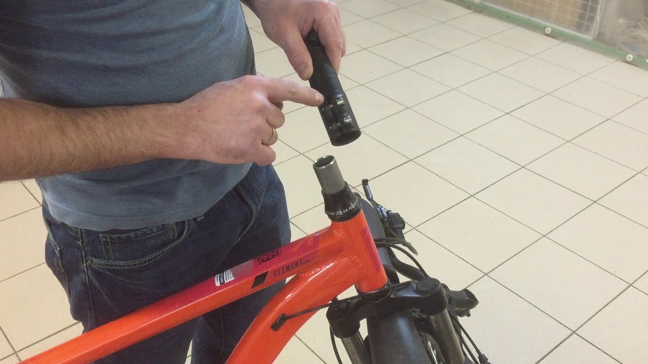 Как поднять руль на горном велосипеде