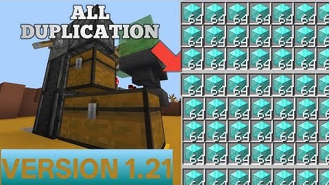 Minecraft New Duplicate Glitch 1.21 New Glitch || Bedrock Edition || #glitch @prominecraftyt
