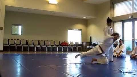 Dianne Choi Aikido 7th Kyu Exam