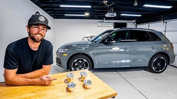 Audi B9 SQ5 Rear Subframe Inserts 034Motorsport Install