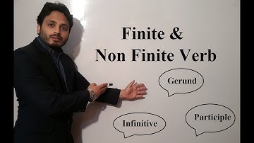 Non-Finite Verb (Participle, Gerund, Infinitive) By Syed Ali Raza Kazmi